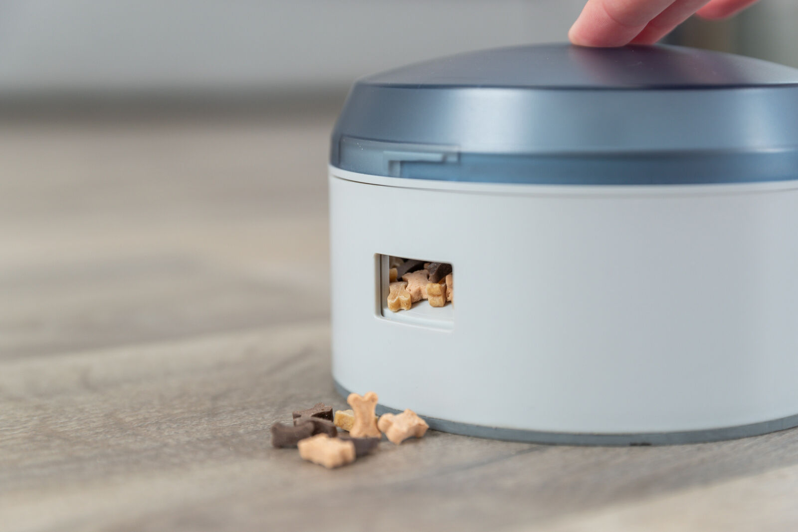 Buzzer van Trixie snoepjes in de opening