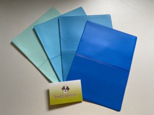 Hoesjes voor dierenpaspoort voor honden, katten en knaagdieren in 3 kleuren blauw