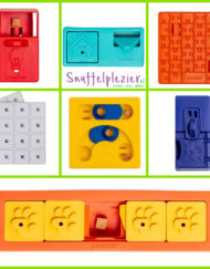 Pawzler 7 losse spellen. De Nai, Kaya, Terra, Zhu, Peach en Sela