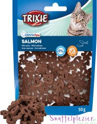Trixie kattenspoepjes met zalmsmaak goed voor gebit