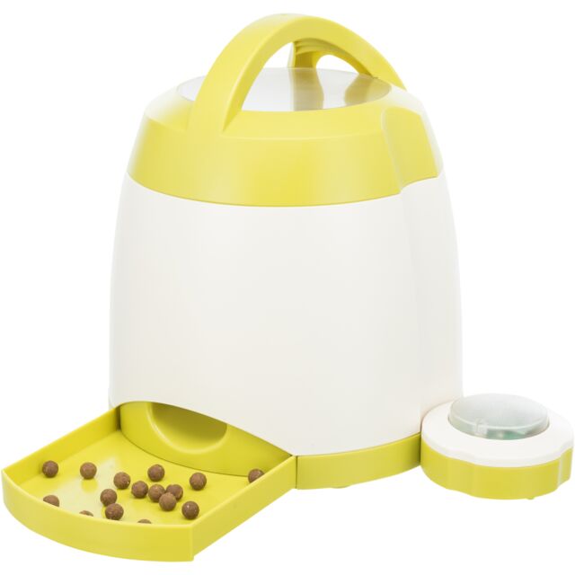 Memory trainer met brokjes en drukknop