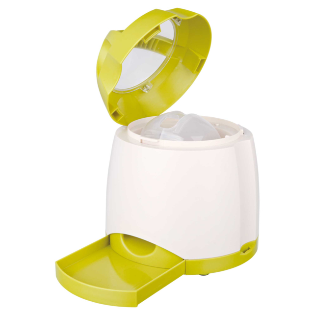 Memory trainer met deksel open