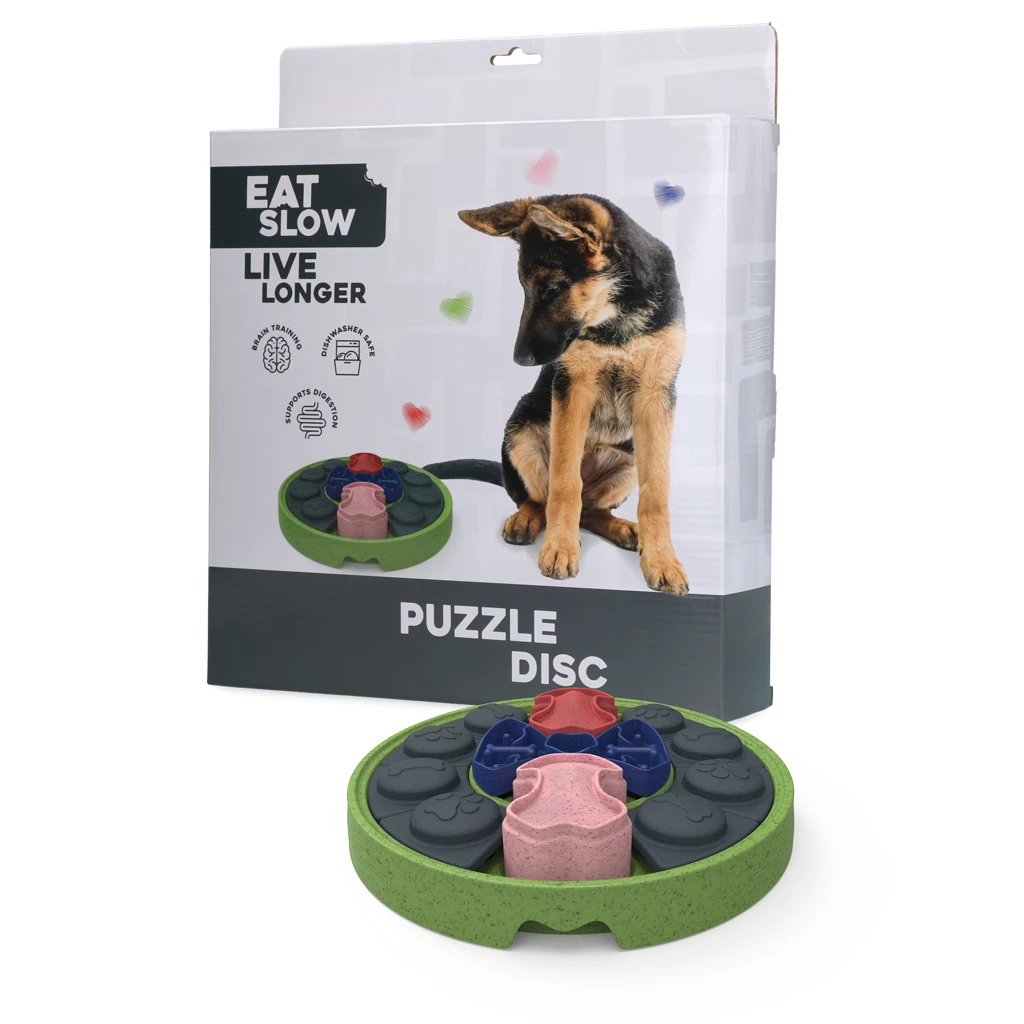 Puzzle disc met doos