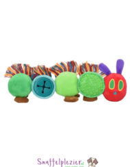 Pluche Rupsje Nooitgenoeg met treatdisplay - Eric Carle
