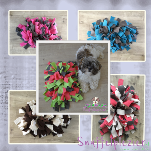 Shih tzu met snuffelkussen maat S