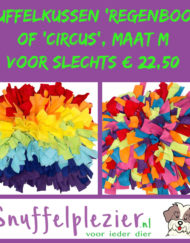Snuffelkussen aanbieding